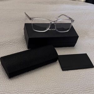 Prada Clear Prescription Glasses  New in box